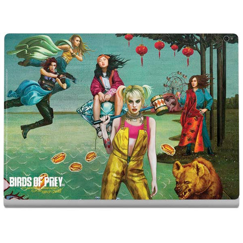 DC Comics Harley Quinn Birds of Prey Variant Movie Poster Surface Book 2 15in Skin